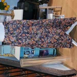 Wrap Maxi Skirt - Size Medium